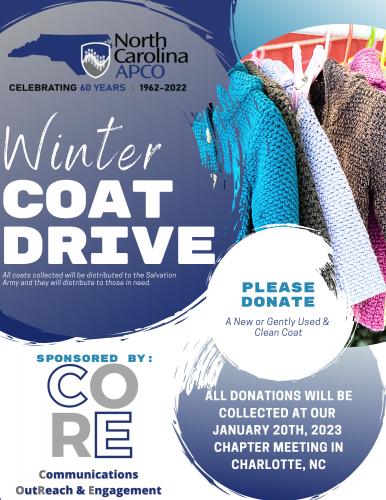 NC APCO & NC NENA WINTER COAT DRIVE